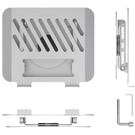 Soporte de Sobremesa Aisens LP5SXL-489 para Portátil de 10-17"/ hasta 3kg