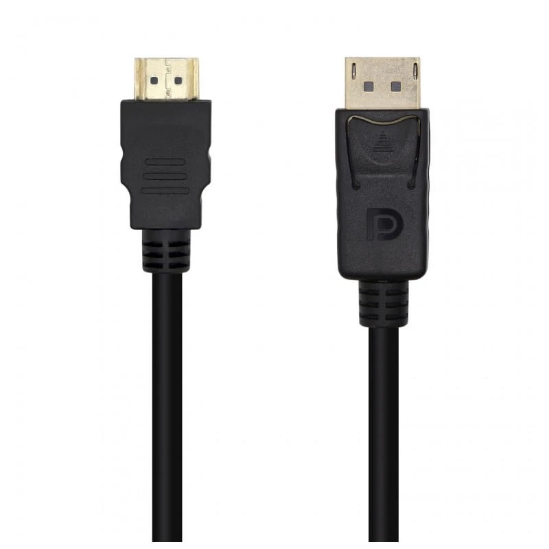 AISENS A125-0460 DisplayPort A HDMI 1 Metro Negro - Cable