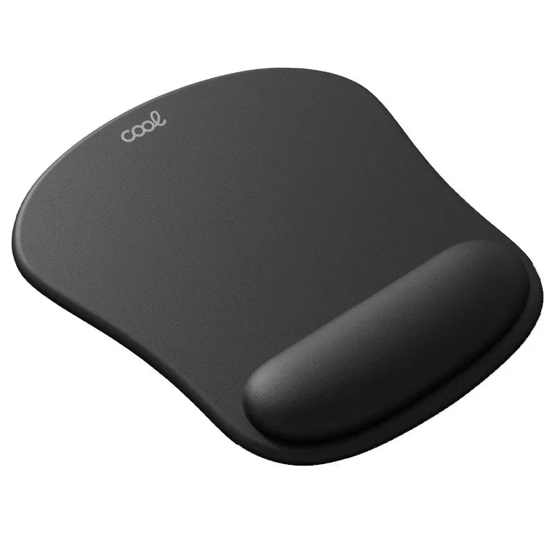 Alfombrilla Ratón COOL Ergonomic Mousepad Color Negro - PixelPlaza