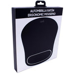 Alfombrilla Ratón COOL Ergonomic Mousepad Color Negro - PixelPlaza