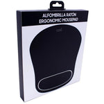 Alfombrilla Ratón COOL Ergonomic Mousepad Color Negro - PixelPlaza