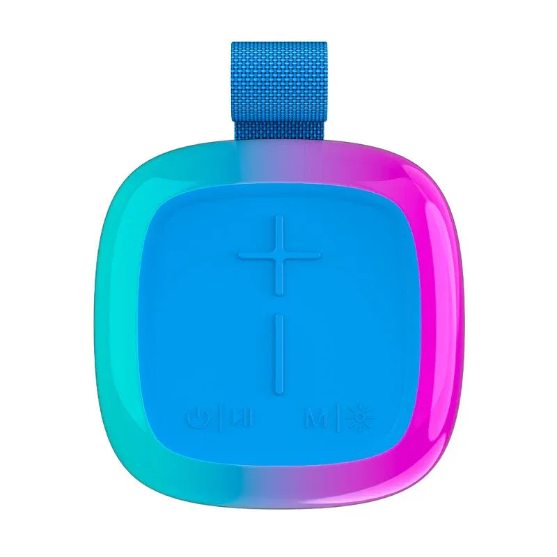 Altavoz Bluetooth Universal Música 5W COOL Base TWS Azul - PixelPlaza