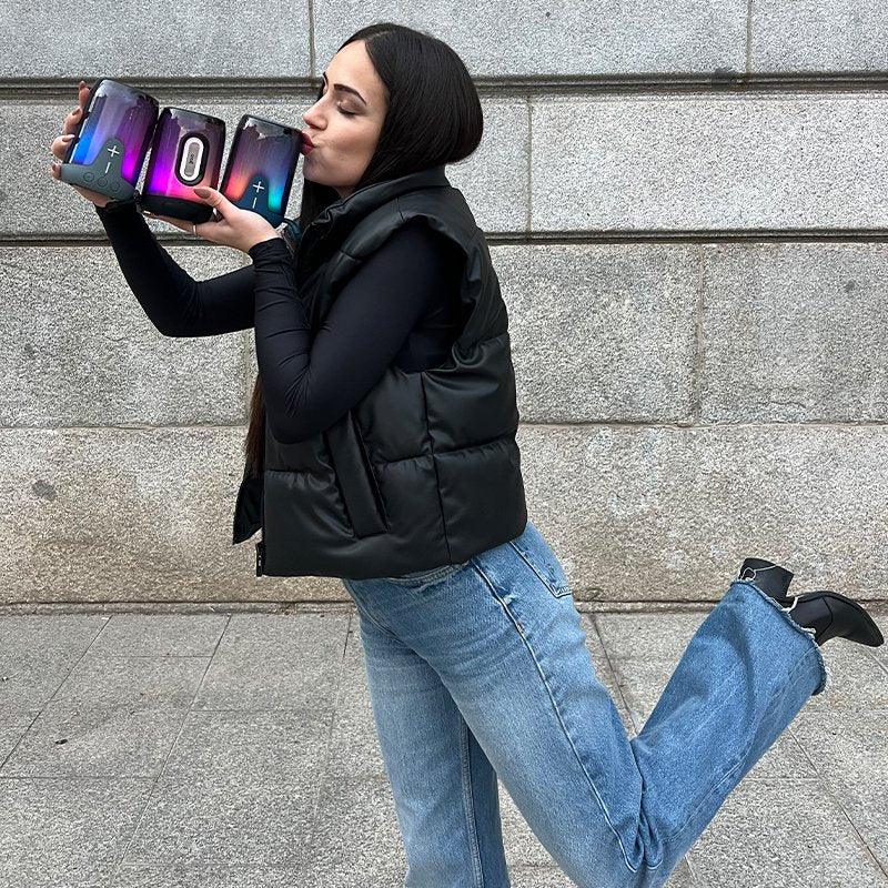 Altavoz Bluetooth Universal Música 5W COOL Blast Gris - PixelPlaza