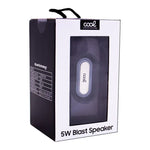 Altavoz Bluetooth Universal Música 5W COOL Blast Negro - PixelPlaza
