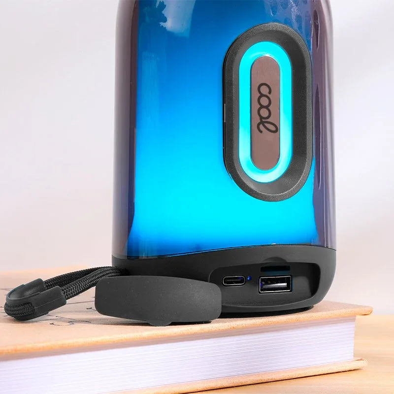 Altavoz Bluetooth Universal Música 5W COOL Blast Negro - PixelPlaza