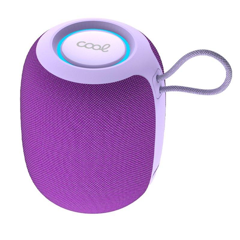 Altavoz Bluetooth Universal Música 6W COOL Cord TWS Violeta - PixelPlaza