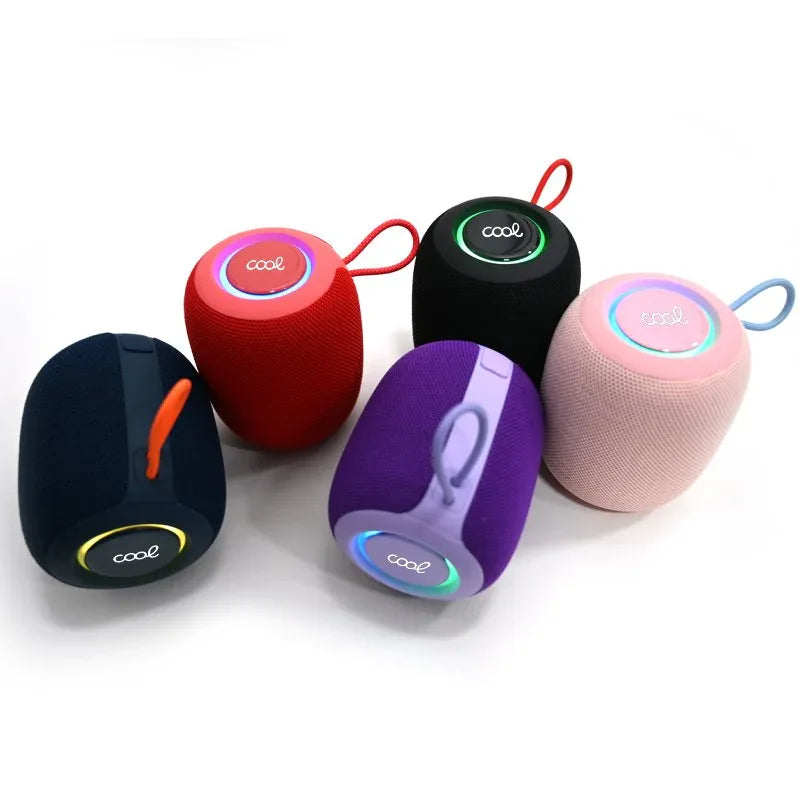 Altavoz Bluetooth Universal Música 6W COOL Cord TWS Violeta - PixelPlaza