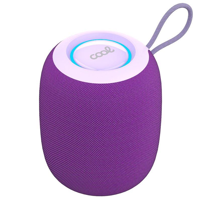 Altavoz Bluetooth Universal Música 6W COOL Cord TWS Violeta - PixelPlaza
