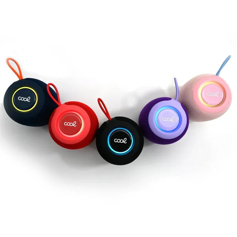 Altavoz Bluetooth Universal Música 6W COOL Cord TWS Violeta - PixelPlaza