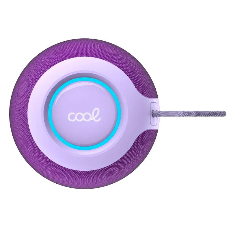 Altavoz Bluetooth Universal Música 6W COOL Cord TWS Violeta - PixelPlaza