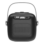 Altavoz Bluetooth Universal Música 6W COOL Mini Karaoke + 1 Micrófono Negro - PixelPlaza