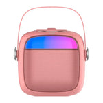Altavoz Bluetooth Universal Música 6W COOL Mini Karaoke + 1 Micrófono Rosa - PixelPlaza