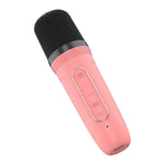 Altavoz Bluetooth Universal Música 6W COOL Mini Karaoke + 1 Micrófono Rosa - PixelPlaza