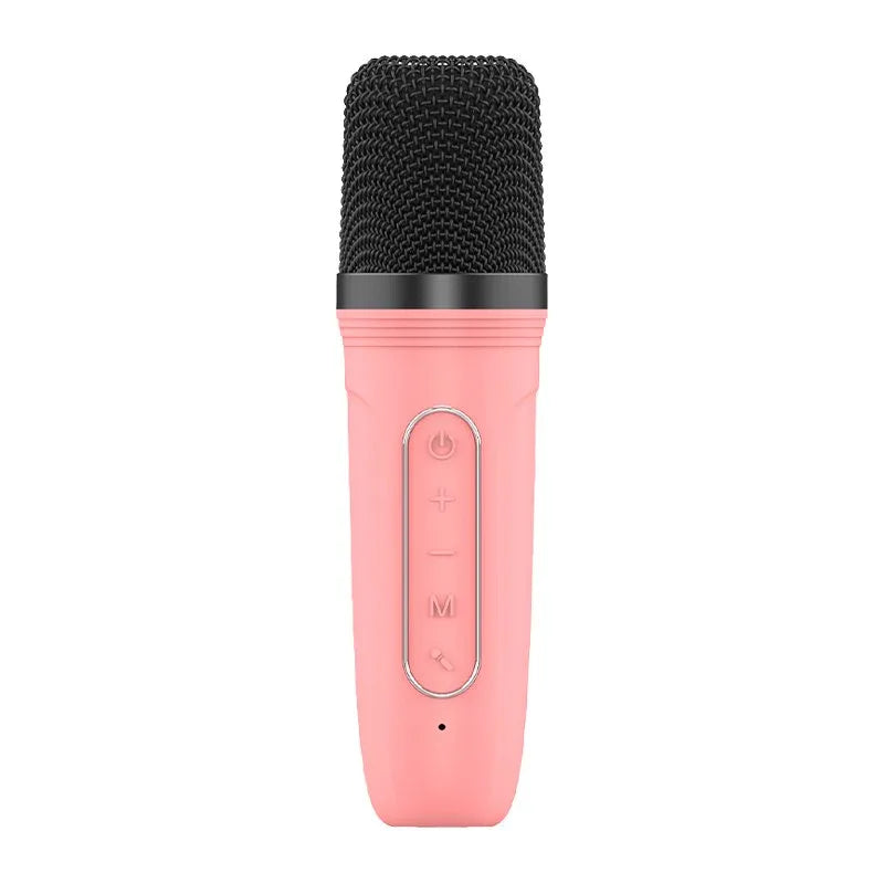 Altavoz Bluetooth Universal Música 6W COOL Mini Karaoke + 1 Micrófono Rosa - PixelPlaza