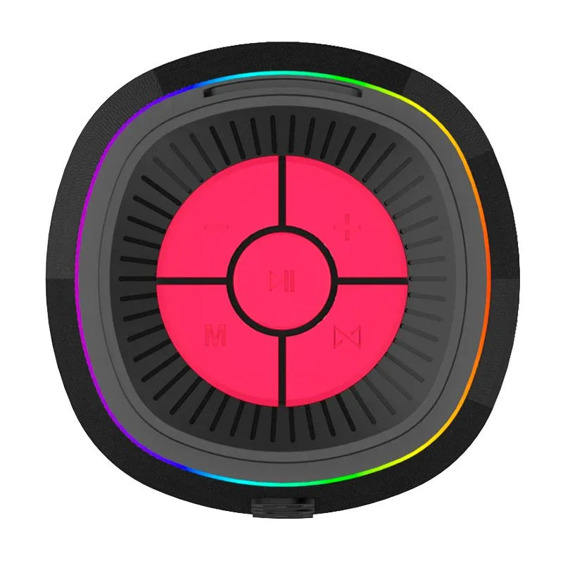 Altavoz Música Universal Bluetooth COOL 10W Gradient TWS Rojo - PixelPlaza