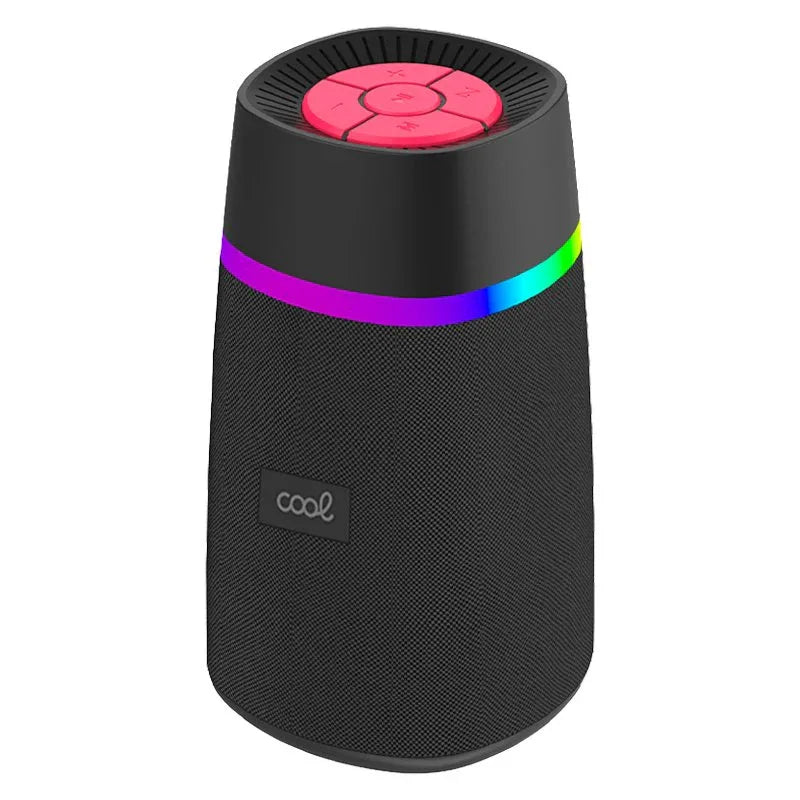 Altavoz Música Universal Bluetooth COOL 10W Gradient TWS Rojo - PixelPlaza