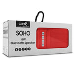 Altavoz Música Universal Bluetooth COOL (8W) Soho Rojo - PixelPlaza