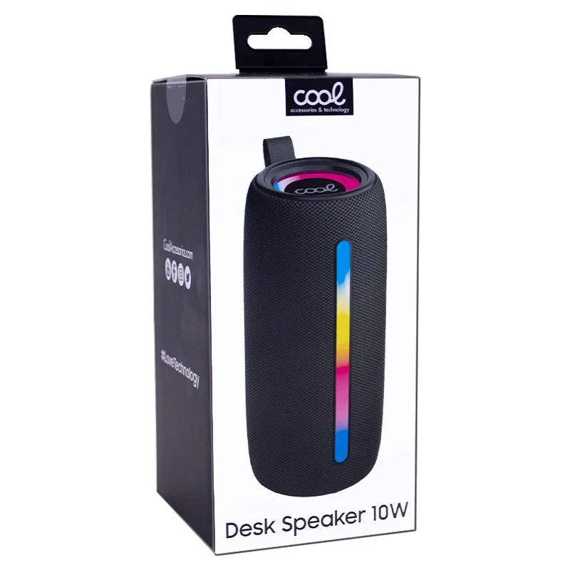 Altavoz Música Universal Bluetooth COOL Desk 10W Negro - PixelPlaza