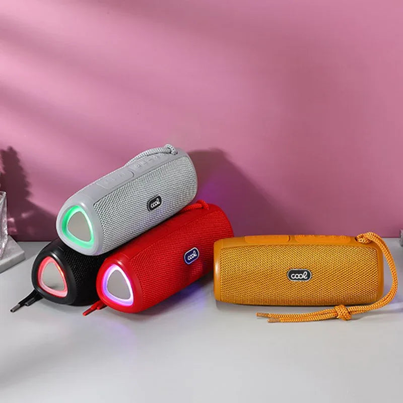 Altavoz Música Universal Bluetooth COOL Joy Rojo (12W) - PixelPlaza