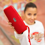 Altavoz Música Universal Bluetooth COOL Joy Rojo (12W) - PixelPlaza