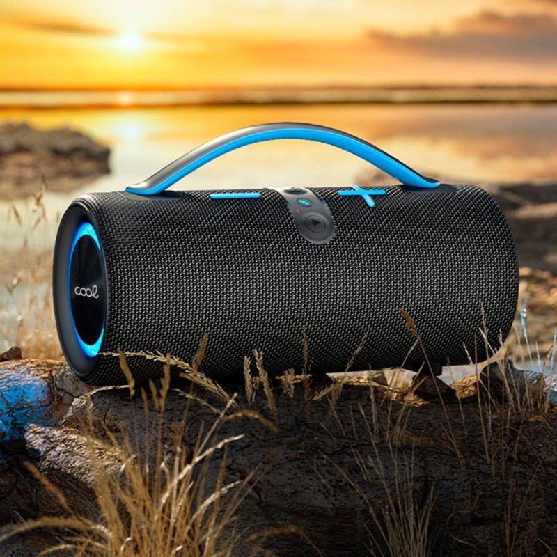 Altavoz Música Universal Bluetooth Marca COOL Tamesis (30W) Negro - PixelPlaza