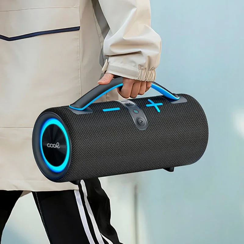 Altavoz Música Universal Bluetooth Marca COOL Tamesis (30W) Negro - PixelPlaza