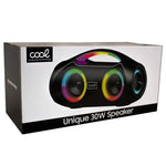 Altavoz Música Universal Bluetooth Marca COOL Unique (30W) Negro - PixelPlaza