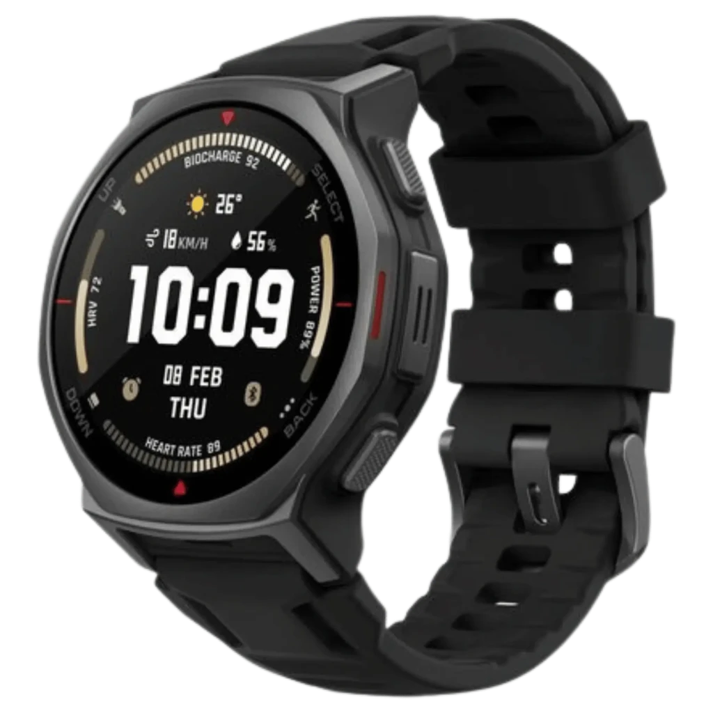 Amazfit T-Rex 3 Pro Negro Tactical 1,32 pulgadas AMOLED GPS NFC 19 días +180 deportes 10ATM Smartwatch