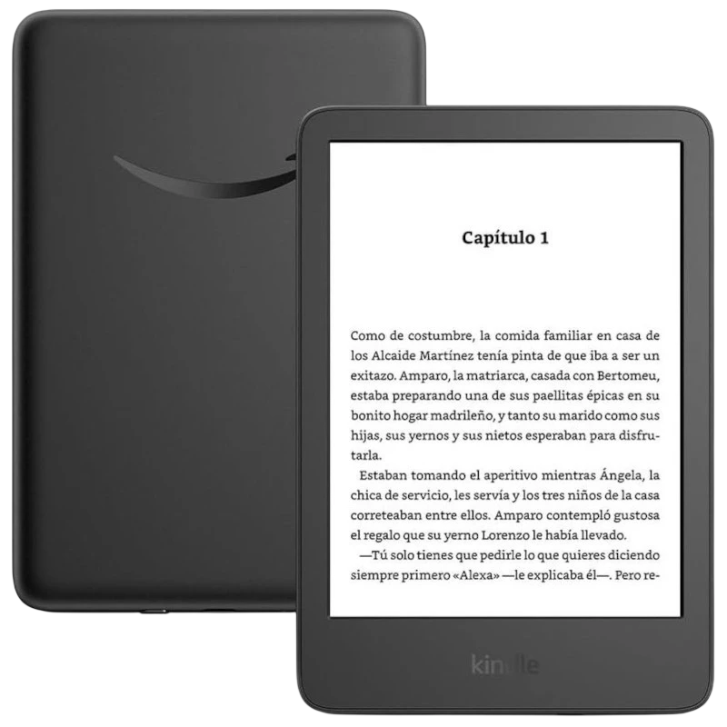 Amazon Kindle 2024 6" HD Negro - e-Reader