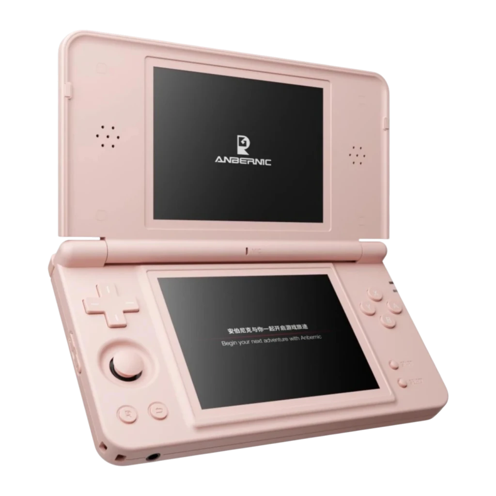 Consola portátil Anbernic RG DS Plus 1GB/16GB Rosa Dual IPS 4,3 pulgadas