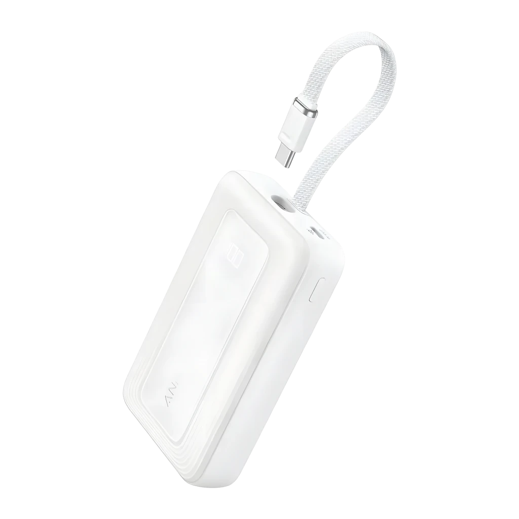 Anker Zolo 20000mAh 30W Blanco con cable retráctil