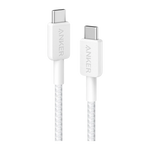 Cable usb Anker 322 USB C a USB C 60W 0.9 m Blanco #blanco