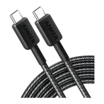 Cable usb Anker 322 USB C a USB C 60W 0.9 m Negro #negro