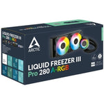 Sistema de Refrigeración Líquida Arctic Liquid Freezer III Pro 280 A-RGB/ Negro