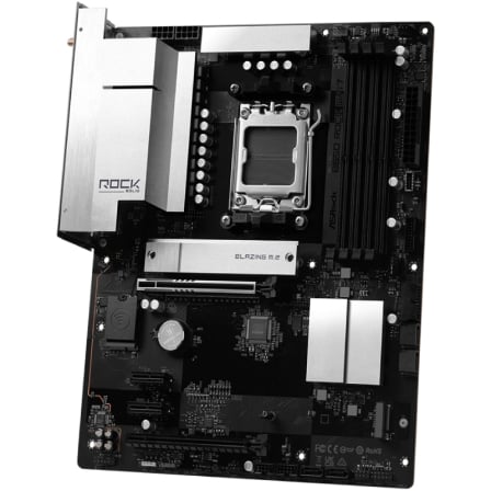 Placa Base Asrock B650 ROCK WiFi 7/ DDR5/ PCIe 5.0/ Socket AM5