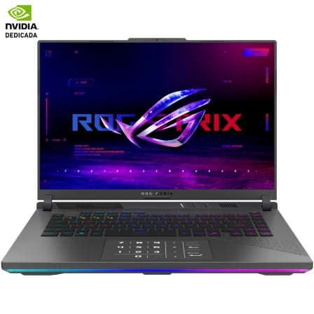 Portátil Gaming ASUS ROG Strix G16 G614FR-TS365 Ryzen 9 9955HX/ 16GB/ 1TB SSD/ GeForce RTX 5070 Ti/ 16"/ Sin Sistema Ope