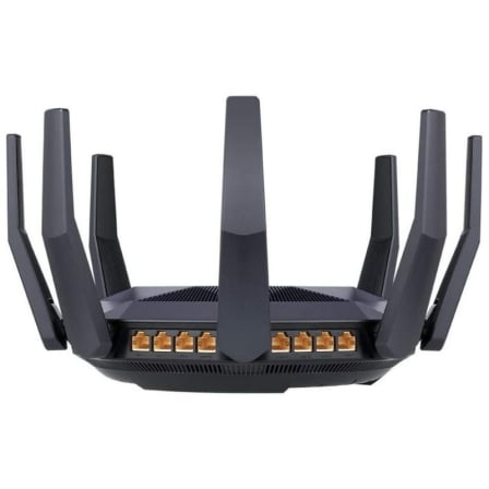 Router Inalámbrico ASUS RT-AX89X/ WiFi 6/ 6000Mbps/ 2.4GHz 5GHz/ 8 Antenas/ WiFi 802.11ax/ac/n/a/ - n/b/g