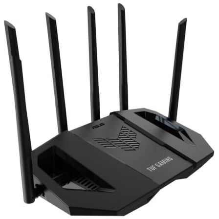 Router Inalámbrico 5G Móvil ASUS TUF Gaming BE6500/ WiFi 7/ 6500Mbps/ 2.4GHz 5GHz/ 6 Antenas/ WiFi 802.11be/ax/ac/n/a/ -