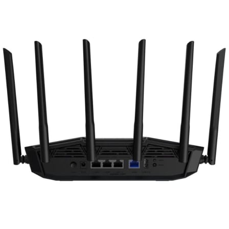 Router Inalámbrico 5G Móvil ASUS TUF Gaming BE6500/ WiFi 7/ 6500Mbps/ 2.4GHz 5GHz/ 6 Antenas/ WiFi 802.11be/ax/ac/n/a/ -