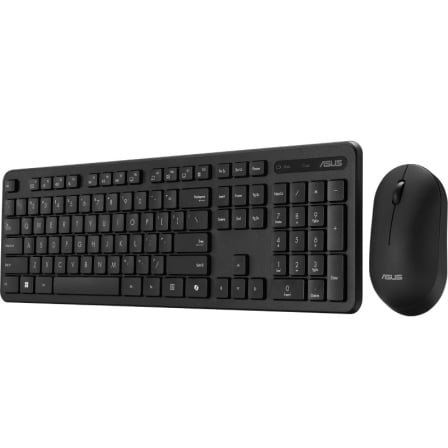 Teclado y Ratón Inalámbricos ASUS CW100/ Negro