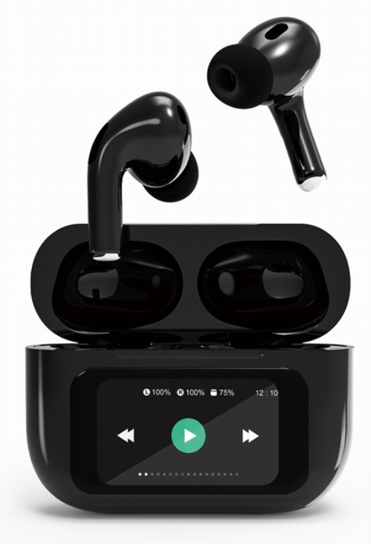 Gembird GMB Audio TWS-LCD-ANC-01-BK auricular y casco Auriculares Inalámbrico Dentro de oído Llamadas/Música USB Tipo C 