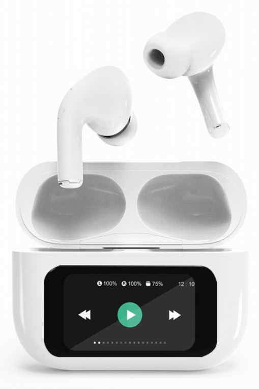 Gembird GMB Audio TWS-LCD-ANC-01-W auricular y casco Auriculares Inalámbrico Dentro de oído Llamadas/Música USB Tipo C B