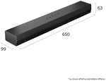 LG S20A Negro 2.0 canales 50 W