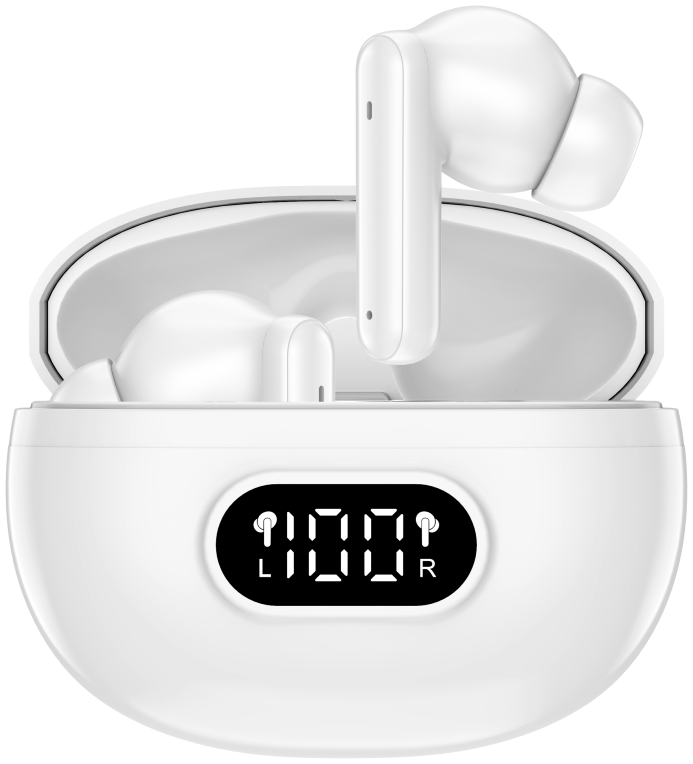 Denver TWE-357 auricular y casco Auriculares True Wireless Stereo (TWS) Clip de oreja Llamadas/Música/Deporte/Uso diario