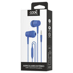 Auriculares 3,5 mm COOL Bear Stereo Con Micro Azul - PixelPlaza