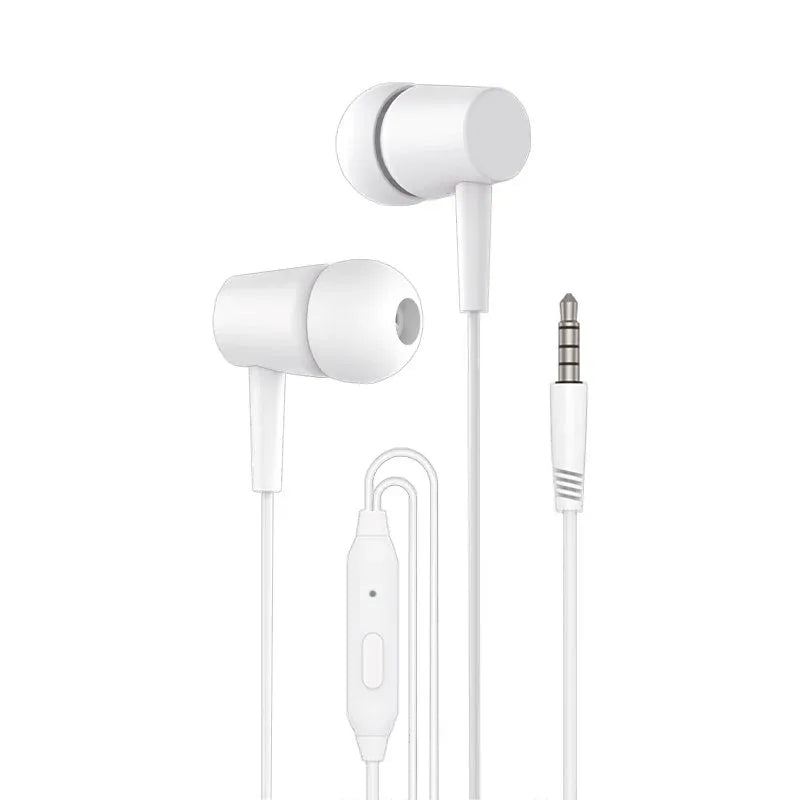 Auriculares 3,5 mm COOL Bear Stereo Con Micro Blanco - PixelPlaza