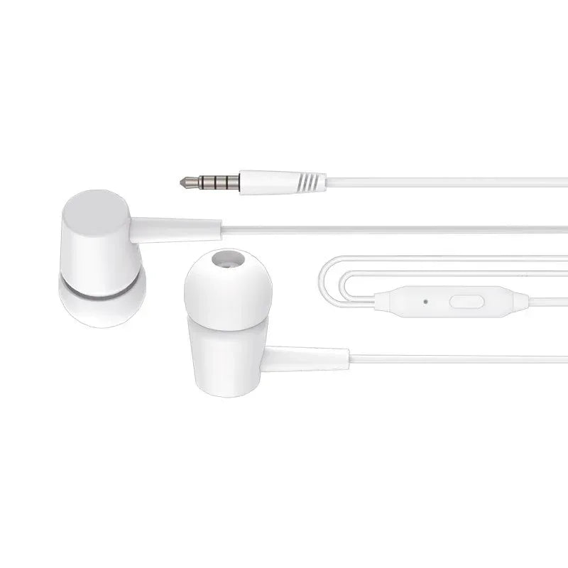 Auriculares 3,5 mm COOL Bear Stereo Con Micro Blanco - PixelPlaza