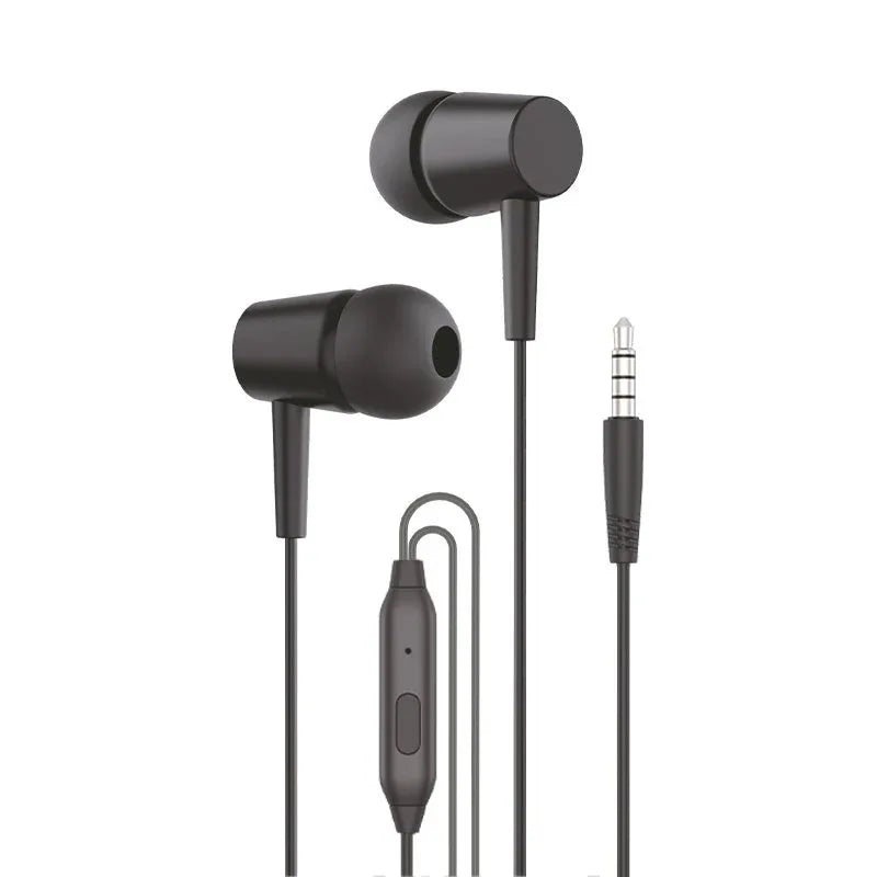 Auriculares 3,5 mm COOL Bear Stereo Con Micro Negro - PixelPlaza