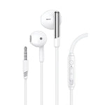 Auriculares 3,5 mm COOL Care Stereo Con Micro Blanco - PixelPlaza