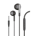Auriculares 3,5 mm COOL Care Stereo Con Micro Negro - PixelPlaza